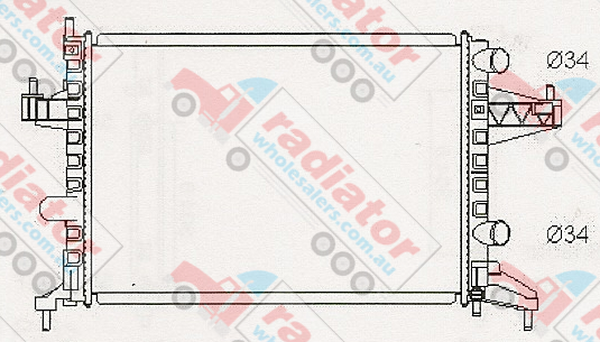 RW027128M Radiator